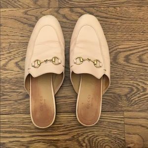 GUCCI leather horsebit mule size 37 (US women’s 7)